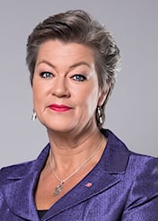 Arbetsmarknadsminister Ylva Johansson